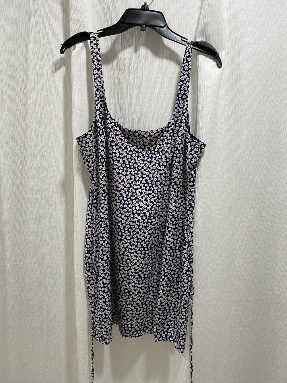 Abercrombie & Fitch Navy and White Floral Mini Dress